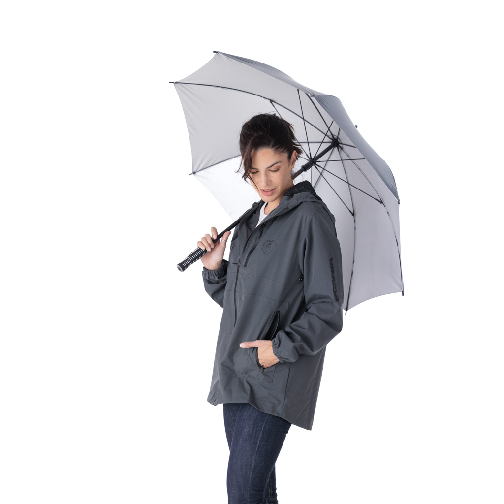 Campera Tricapa Gris